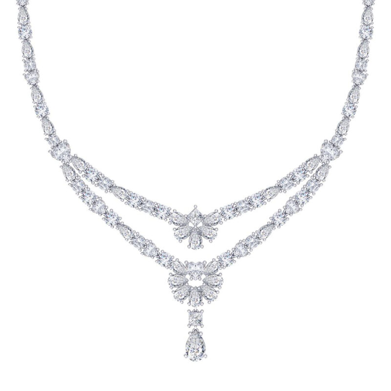 Blooming Love Diamond Necklace