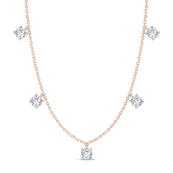 Brilliant Rhythm Diamond Necklace