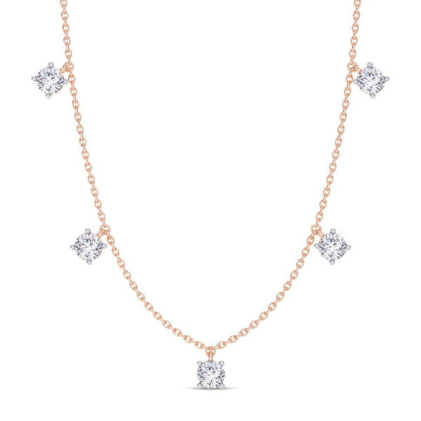 Brilliant Rhythm Diamond Necklace