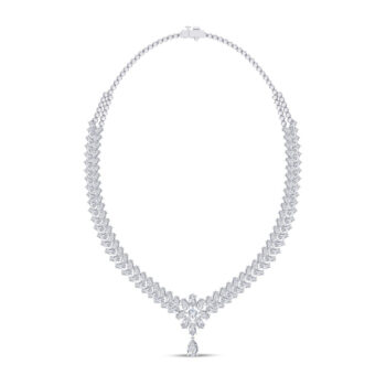 Contemporary Chic Diamond Necklace