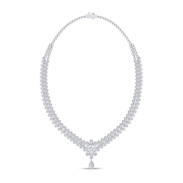 Contemporary Chic Diamond Necklace