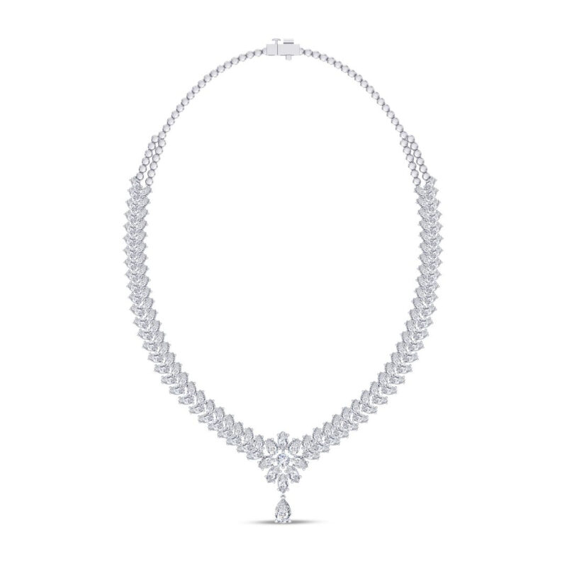 Contemporary Chic Diamond Necklace