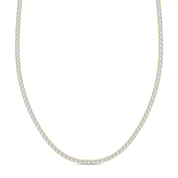 0.10 cts each Diamond Necklace