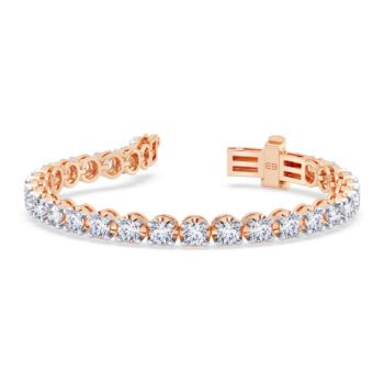 0.25 cts each Crown set Tennis Bracelet