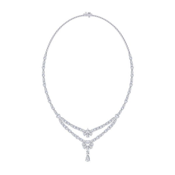 Blooming Love Diamond Necklace