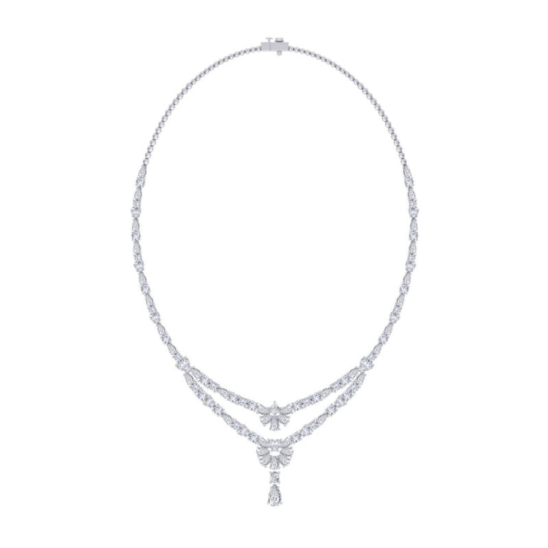 Blooming Love Diamond Necklace