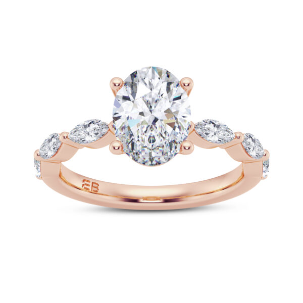 Oval Ascend Engagement Ring