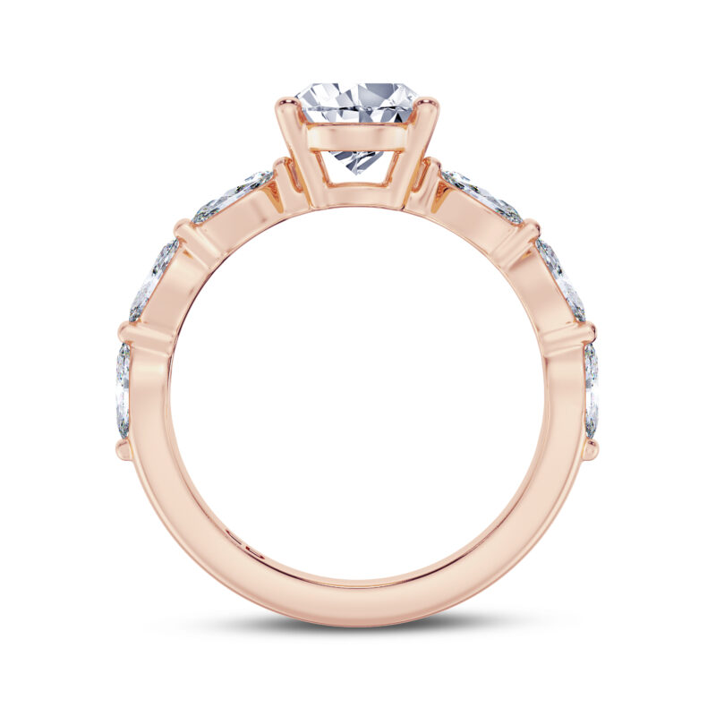 Oval Ascend Engagement Ring