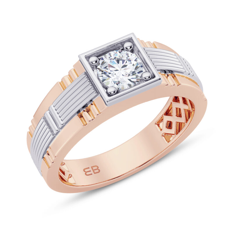 Celestia Men's Lab Diamond Ring