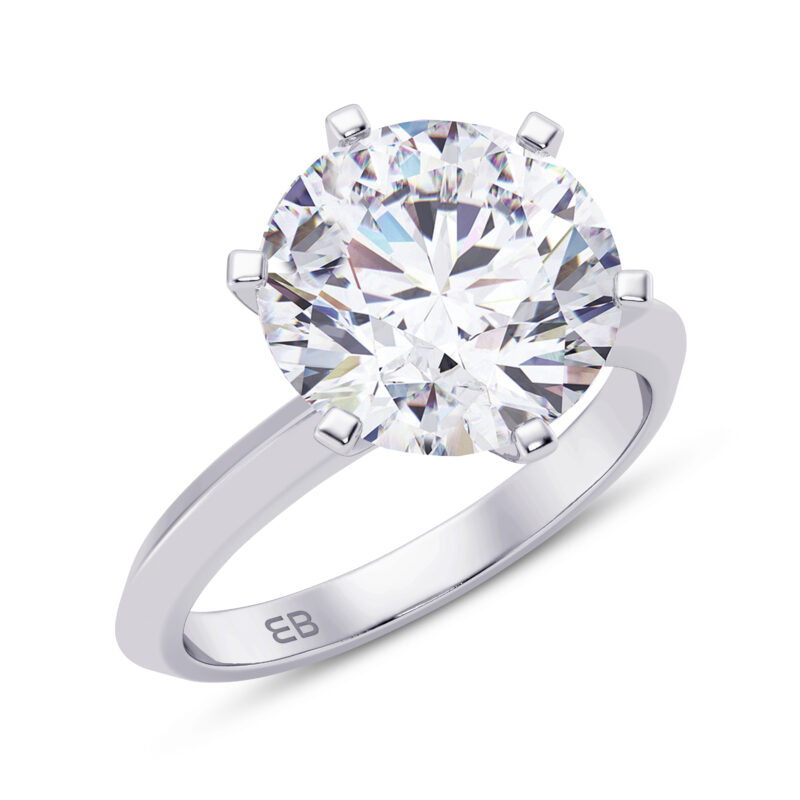 Celestial Solitaire Ring