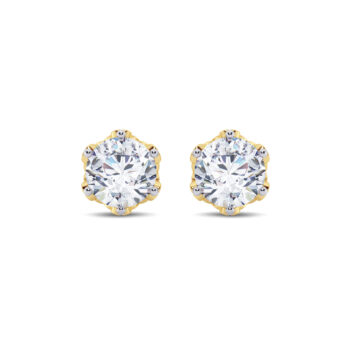 3 ct tw Filigree Diamond Earring