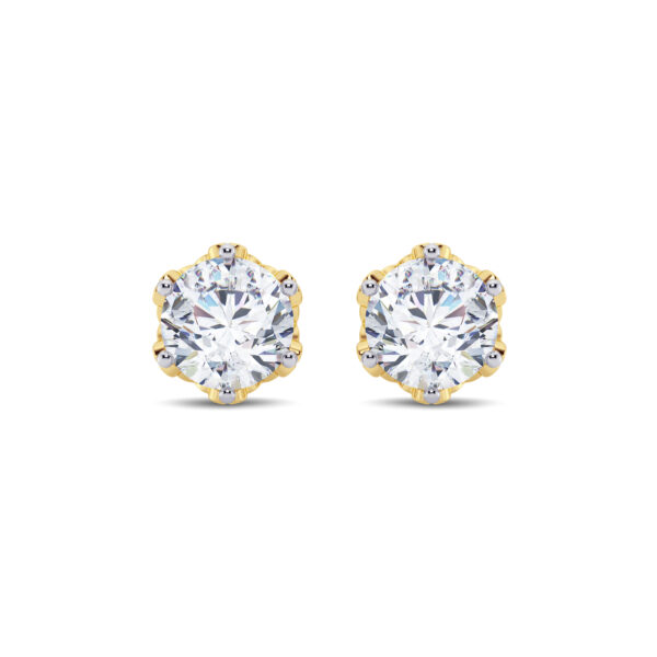 3 ct tw Filigree Diamond Earring