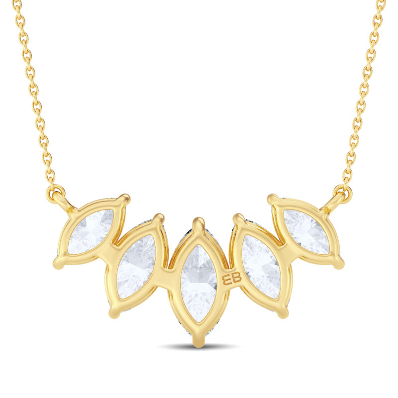 Marquise Five Stone Pendant