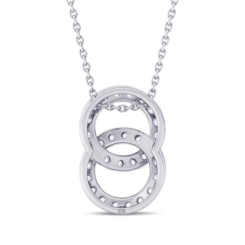 Infinite Link Diamond Pendant