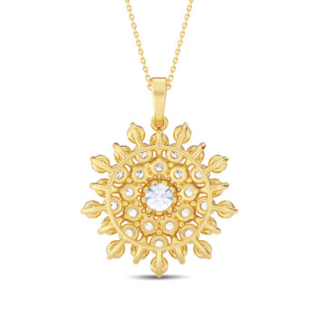 Blooming Love Diamond Pendant