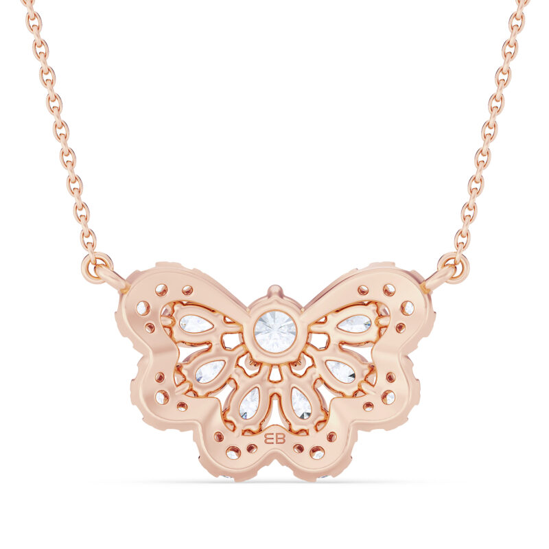 Flutter Diamond Pendant