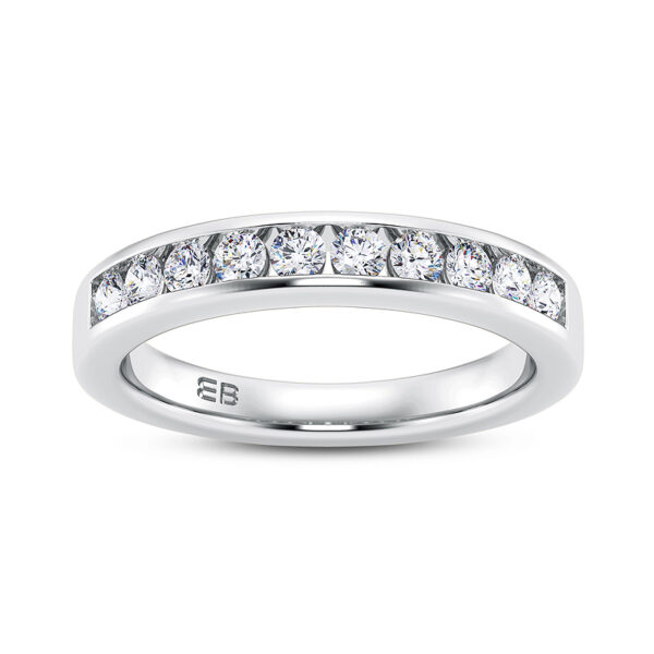 Divino Lab Diamond Half Eternity Ring
