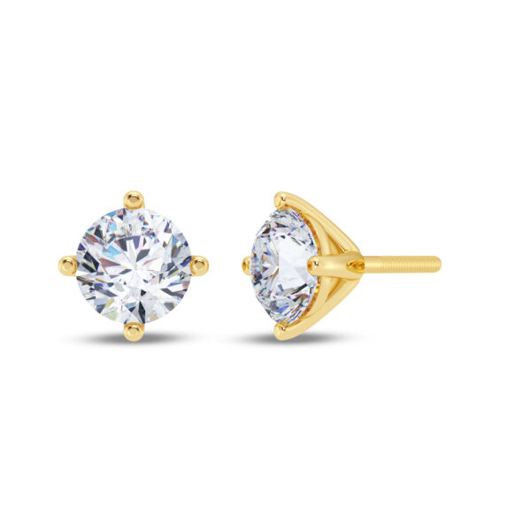 0.75 cts each Lab Diamond Earring
