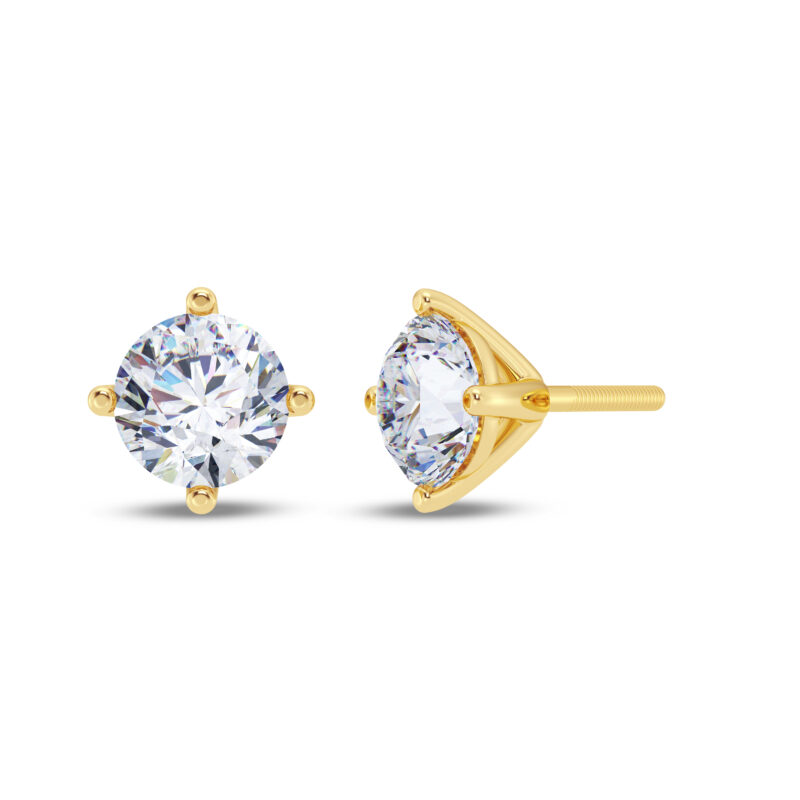 0.75 cts each Lab Diamond Earring
