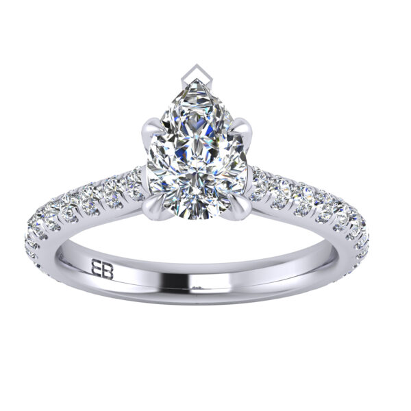 2 cts Opus Pear Lab Diamond Ring 2 cts Opus Pear Lab Diamond Ring