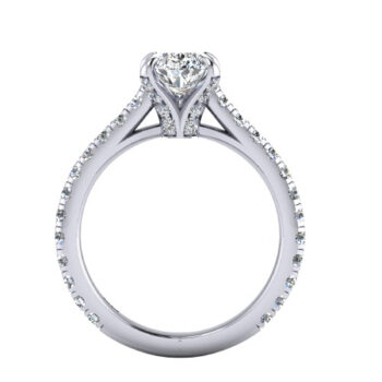 2 cts Opus Pear Lab Diamond Ring