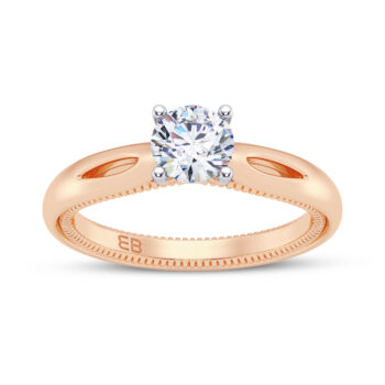 2 ct Twin Caress Lab Solitaire Ring