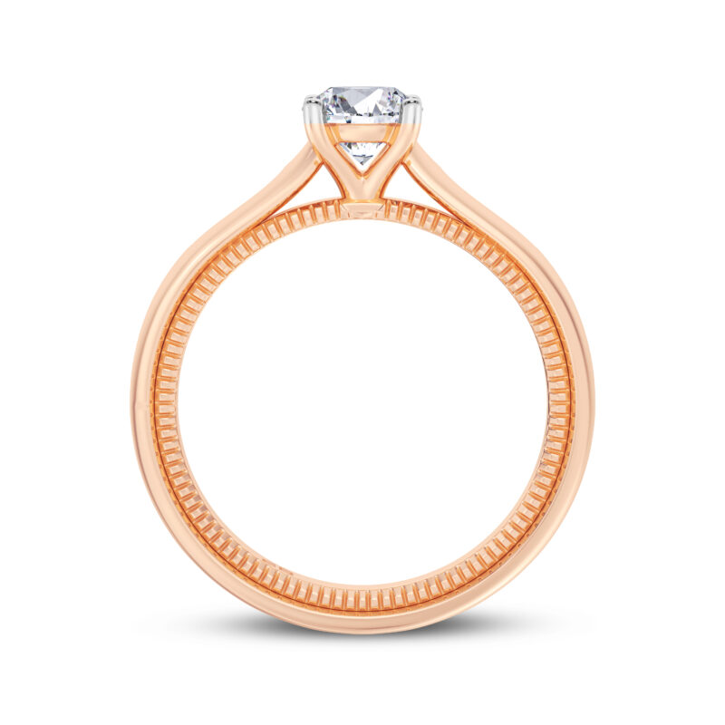 2 ct Twin Caress Lab Solitaire Ring