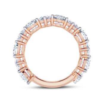 Bold Pear 3/4 Lab Diamond Eternity Ring