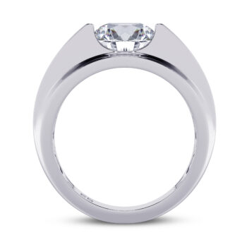 2 ct Round men's Lab Diamond RIng