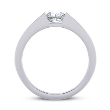 1 ct Princess Men's Lab Diamond Ring