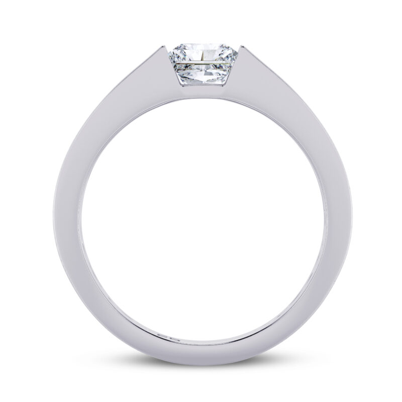 1 ct Princess Men's Lab Diamond Ring
