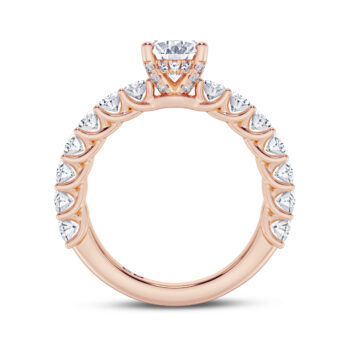 Oval Sparkle Lab Diamond Engagement Ring
