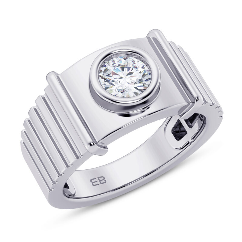 Zenith Men's Lab Diamond Ring