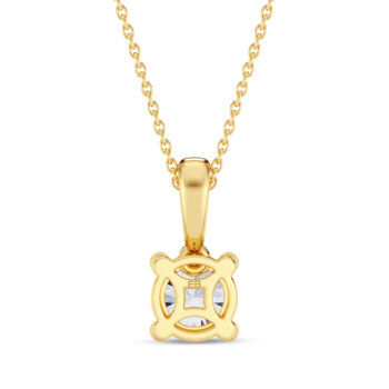 1.00 ct Round Lab Diamond Pendant
