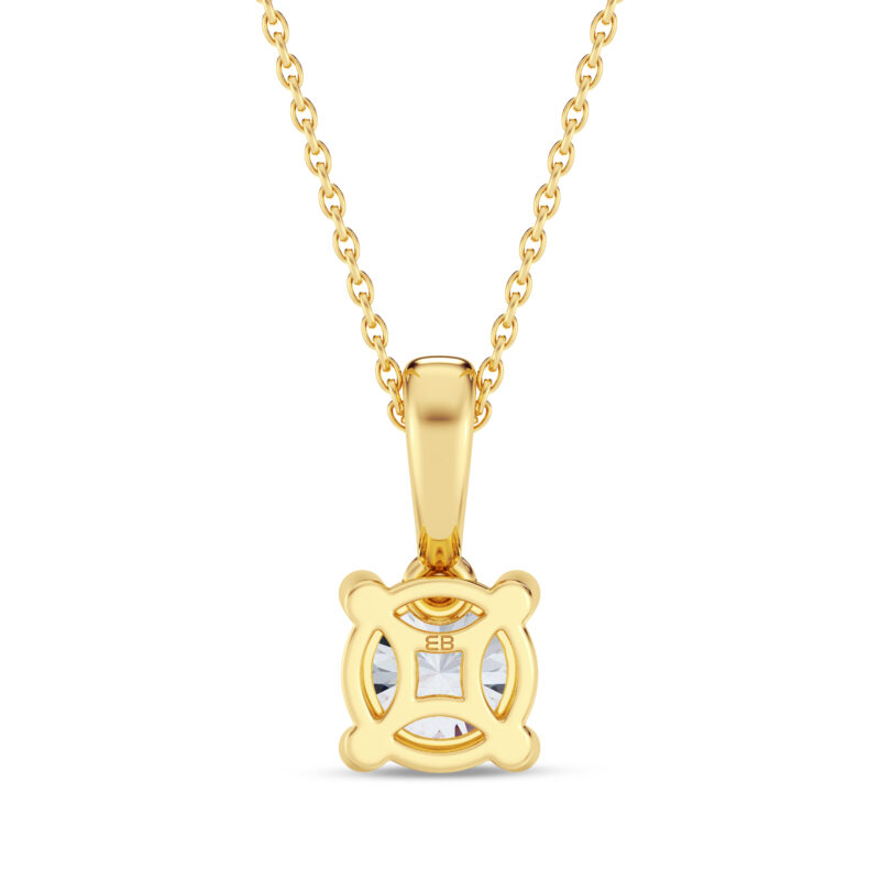 1.00 ct Round Lab Diamond Pendant