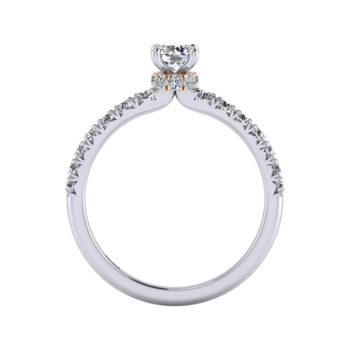 Turret Diamond Ring