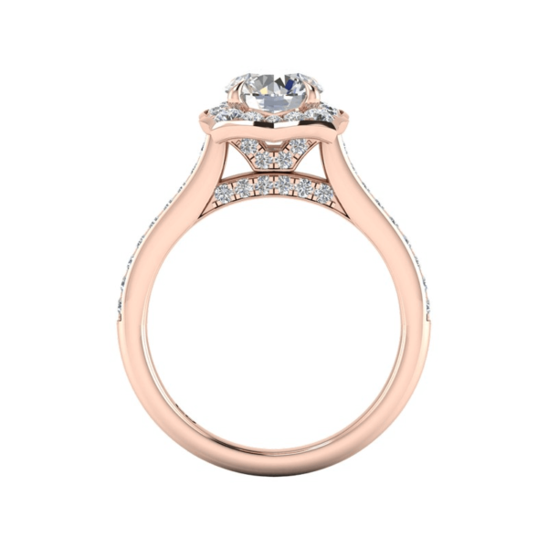 Rose Blossom Diamond Ring