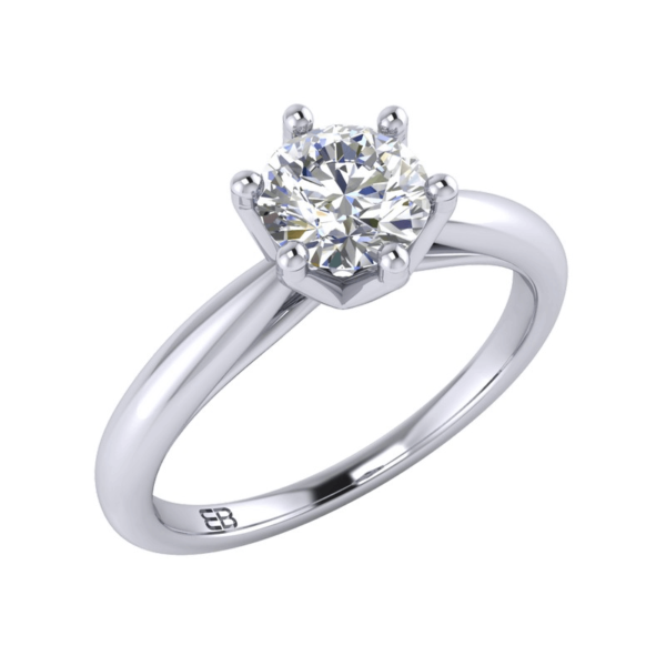 Nymph Solitaire Ring