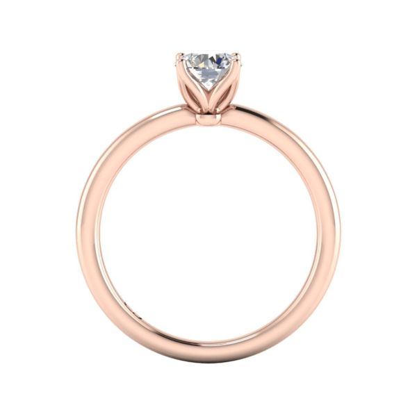 Lily Solitaire Diamond Ring