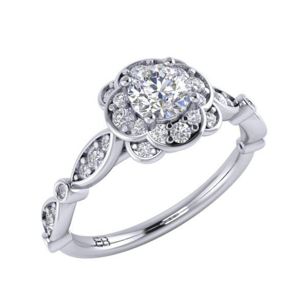 Fleur Diamond Ring
