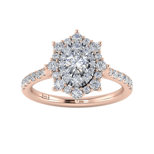 Grande Victorian Diamond Ring