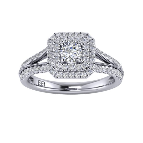 Palatial Shine Diamond Ring