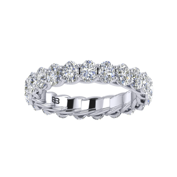 Classic Oval Eternity Ring