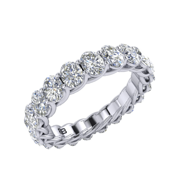 Classic Oval Eternity Ring