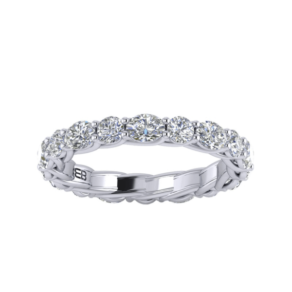 Round & Oval Eternity Ring