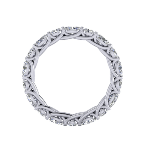 Round & Oval Eternity Ring