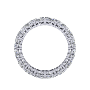 Dual Heart Eternity Ring