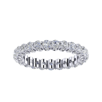 Majestic Round Eternity Ring