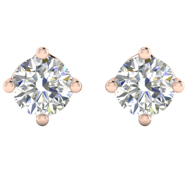 Twirl Diamond Earring