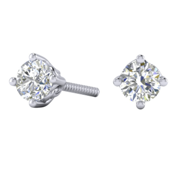 Woven Diamond Earring